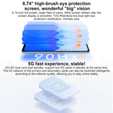 HONOR Play6T Triple Back Cameras, Side Fingerprint Identification, 5000mAh Battery, 6.74 inch Magic UI 5.0 (Android 11) MediaTek Dimensity 700 Octa Core up to 2.2GHz, Network: 5G, OTG, Not Support Google Play, 8GB+128GB