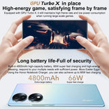 HONOR 70 5G Triple Back Cameras, Screen Fingerprint Identification,  6.67 inch Magic UI 6.1 Qualcomm Snapdragon 778G Plus Octa Core up to 2.5GHz, Network: 5G, Honor 70 5G 12GB+512GB, 12GB+512GB