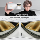 HUAWEI Nano 10 Pro Triple Back Cameras + Dual Front Cameras, In-screen Fingerprint Identification, 6.78 inch Octa Core up to 2.42GHz, Network: 4G , nova 10 Pro 4G 256GB
