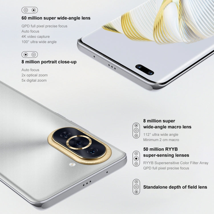 HUAWEI Nano 10 Pro Triple Back Cameras + Dual Front Cameras, In-screen Fingerprint Identification, 6.78 inch Octa Core up to 2.42GHz, Network: 4G , nova 10 Pro 4G 256GB