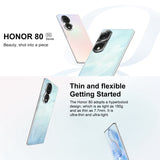 HONOR 80 5G Triple Back Cameras, Screen Fingerprint Identification, 6.67 inch Magic UI 7.0 Qualcomm Snapdragon 782G Octa Core up to  2.7GHz, Network: 5G, OTG, NFC, Not Support Google Play, Honor 80 5G, 8GB+256GB