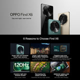 OPPO Find X6 5G 12GB/256GB – Dimensity 9200, ColorOS 13.1, Triple Cameras