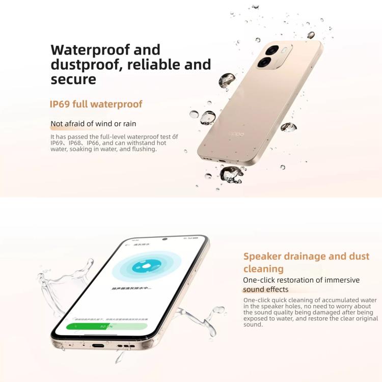 OPPO A6k 5G 12GB/256GB – Dimensity 6300, ColorOS 15, Side Fingerprint
