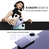 XIAOMI CIVI 3 Triple Back Cameras + Dual Front Cameras, In-screen Fingerprint Identification, 4500mAh Battery, 6.55 inch MIUI 14 Dimensity 8200-Ultra Octa Core 4nm up to 3.1GHz, Network: 5G, NFC, 16GB+1TB