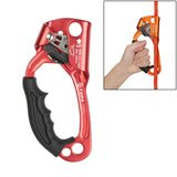 XINDA TP-8606 Outdoor Rock Climbing Aerial Work Anti-fall Handheld Rope Gripper for 8-12mm Diameter Rope left