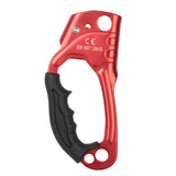 XINDA TP-8606 Outdoor-Klettern Luftarbeiten Anti-Fall-Handseilgreifer für Seile mit 8–12 mm Durchmesser rechts