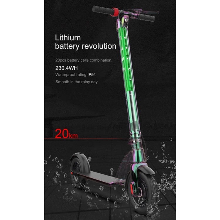 X7 Foldable Off-Road Scooter: 8.5" Tires, LCD, LED, 5AH Battery - LYDARZ
