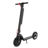 X8 Foldable Electric Scooter: 10" Tires, LCD, LED, 10AH Battery, 100kg Load