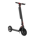 X8 Foldable Electric Scooter: 10" Tires, LCD, LED, 10AH Battery, 100kg Load