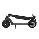 X8 Foldable Electric Scooter: 10" Tires, LCD, LED, 10AH Battery, 100kg Load