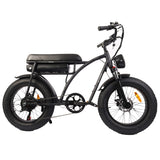 BEZIOR XF001 1000W Retro E-Bike: 48V, 20" Tires, LCD Display - LYDARZ