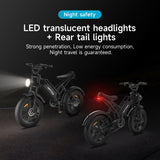 HappyRun G50 750W E-Bike: 48V/18AH, LED Display, 20'' Tires, US/EU Plug