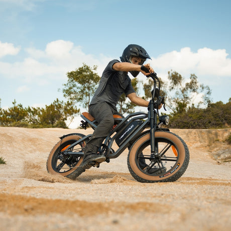 HappyRun G60 750W E-Bike: 48V, 20" Tires, LED Display, US/EU Plug - LYDARZ