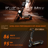 Kukirin G4 Max 12" 3200W Electric Offroad Scooter