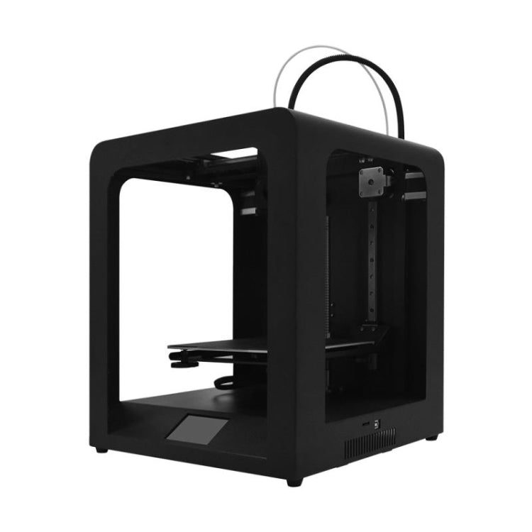 3.5 inch Touch Screen Auto-leveling Pause Resume Printing Desktop 3D Printer with Crystal Glass Platform, 3.5 inch (Black)