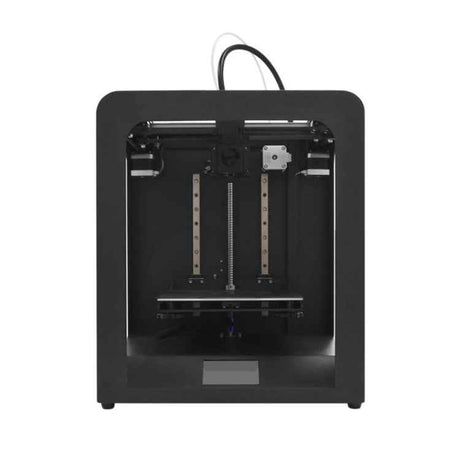 3.5" Touch Screen Desktop 3D Printer – Auto-Leveling, Pause & Resume, Crystal Glass Platform (Black)