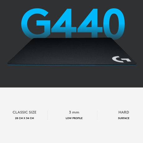 Logitech G440 Hard E-sport Gaming Mouse Pad - LYDARZ