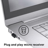 Ratón inalámbrico Logitech M330 con receptor micro USB y tecnología Silent Click
