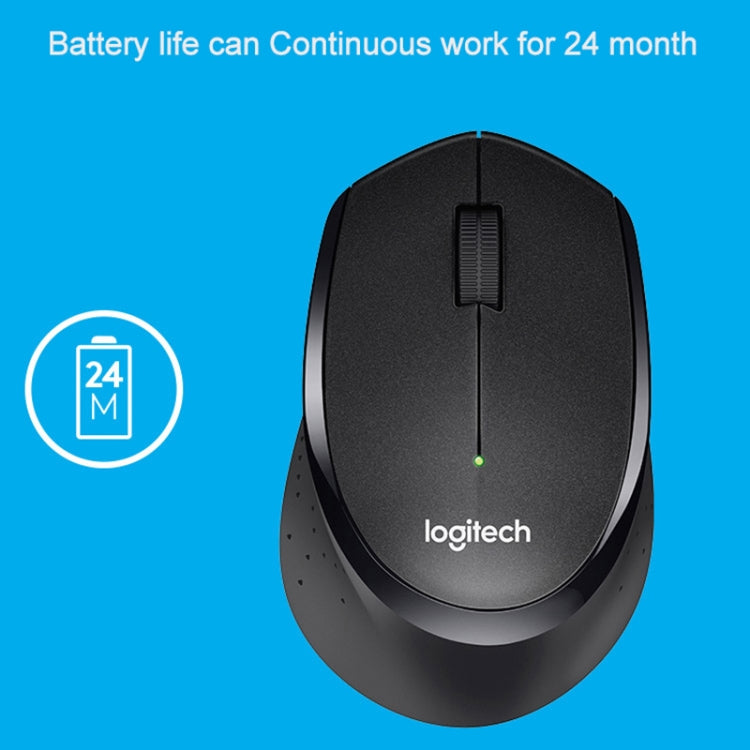 Logitech M330 Wireless Optical Mute Mouse with Micro USB Receiver