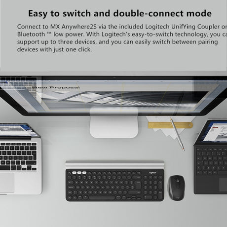 Logitech MX Anywhere 2S Bluetooth Wireless Optical Gaming Mouse - LYDARZ