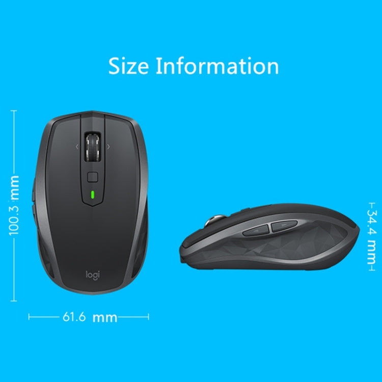 Logitech MX Anywhere 2S 4000DPI Bluetooth + Unifying Dual-mode Wireless Optical Gaming Mouse