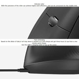 Logitech MX Vertical 4000DPI Wireless Ergonomic Vertical Optical Mouse with USB-C - LYDARZ