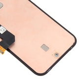 Pantalla LCD original para Google Pixel 8A GKV4X G6GPR G8HHN, ensamblaje completo con marco y cable flexible para lector de huellas dactilares.