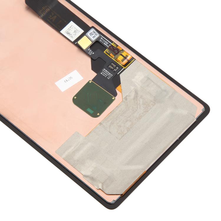 Pantalla LCD original para Google Pixel 7a GWKK3 GHL1X G0DZQ G82U8, ensamblaje completo con marco y cable flexible para lector de huellas dactilares.
