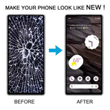 For Google Pixel 7a GWKK3 GHL1X G0DZQ G82U8 Original LCD Screen Digitizer Full Assembly with Frame, Including Fingerprint Flex Cable, For Google Pixel 7a(Original)