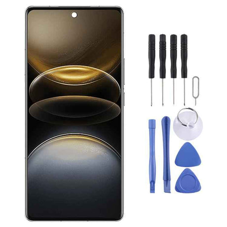 For vivo X100 Ultra V2366GA OLED LCD Screen with Digitizer Full Assembly Supports Fingerprint Identification, For vivo X100 Ultra