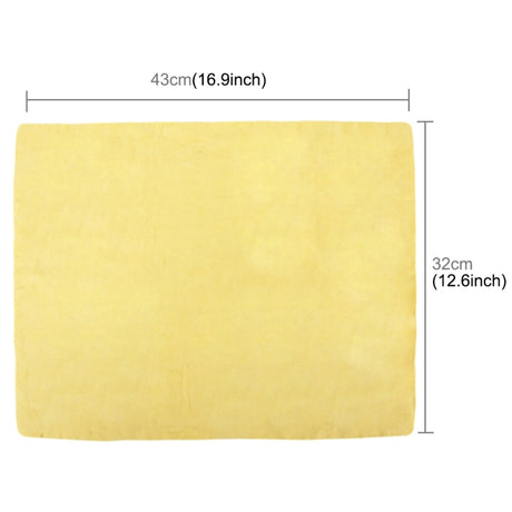 KANEED Synthetic Chamois Drying Towel Super Absorbent PVA Shammy Cloth for Fast Drying of Car - LYDARZ