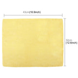 KANEED Synthetic Chamois Drying Towel - Super Absorbent PVA Shammy Cloth for Fast Car Drying