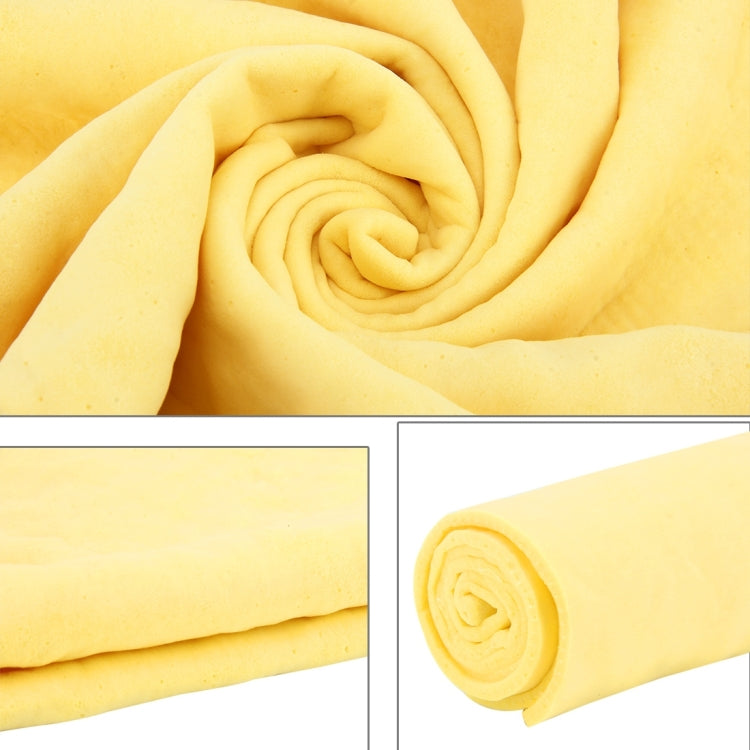 KANEED Synthetic Chamois Drying Towel - Super Absorbent PVA Shammy Cloth for Fast Car Drying