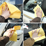 KANEED Synthetic Chamois Drying Towel - Super Absorbent PVA Shammy Cloth for Fast Car Drying