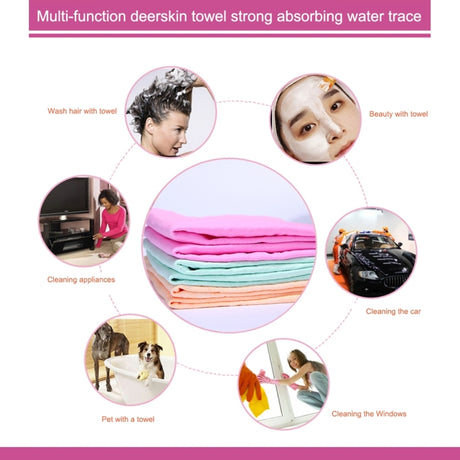 KANEED Synthetic Chamois Drying Towel Super Absorbent PVA Shammy Cloth for Fast Drying of Car - LYDARZ