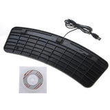 Interruptor de pie USB para PC - Juego de 2 interruptores de pie de triple acción