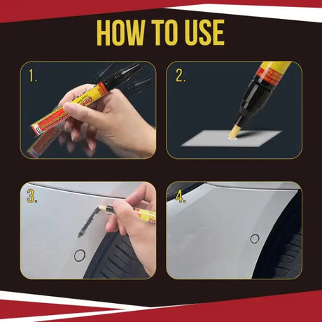 Pro Car Clear Coat Scratch Repair Filler & Sealer - LYDARZ