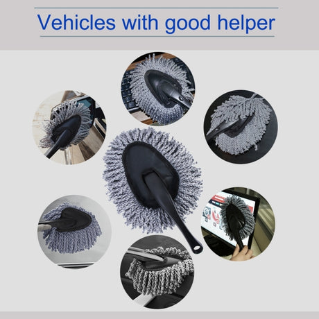 KANEED SL-915 Car Dash Duster Washable Microfiber Interior and Exterior Surface Cleaner Wax Treated Professional Detailing Tool - LYDARZ