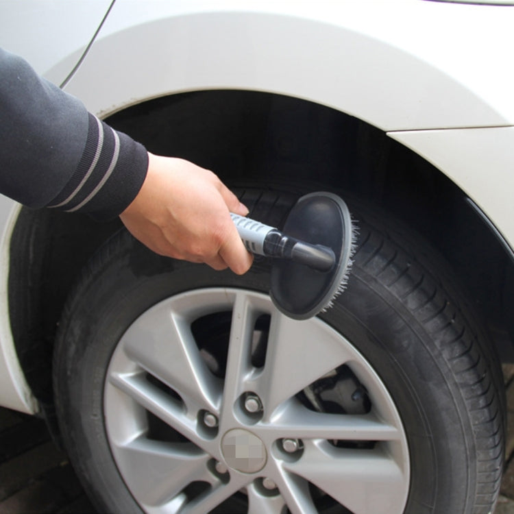 Cepillo de limpieza de ruedas KANEED con mango para lavar neumáticos y ruedas de motocicletas y automóviles.