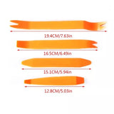 4pcs Plastic Pry Bar / Dash Panel Trim Removal Double Ended Tool - LYDARZ
