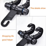 Ganchos para reposacabezas de coche KANEED - Soporte multifuncional para asiento con doble gancho