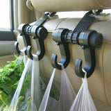 Ganchos para reposacabezas de coche KANEED - Soporte multifuncional para asiento con doble gancho