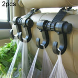 Ganchos para reposacabezas de coche KANEED - Soporte multifuncional para asiento con doble gancho