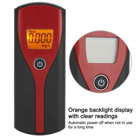 Alcohol Digital LCD Display Breath Analyzer Tester, Alcohol Tester 5