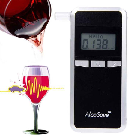 Alcohol 4 Digital LCD Display Breath Analyzer Tester, KX600054