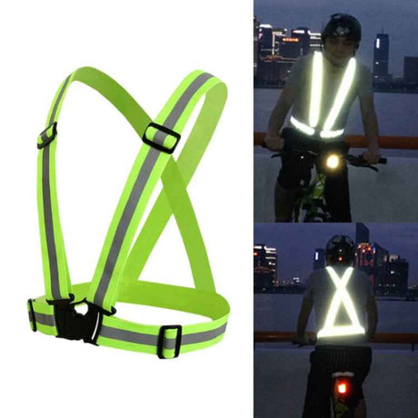 Night Riding Running Flexible Reflective Safety Vest