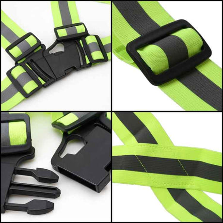 Night Riding Running Flexible Reflective Safety Vest