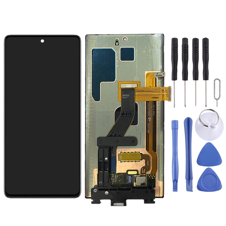 Original Dynamic AMOLED Material LCD Screen and Digitizer Full Assembly for Samsung Galaxy Note 10 (Dynamic AMOLED)