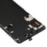 Original Super AMOLED Material LCD Screen and Digitizer Full Assembly with Frame for Samsung Galaxy A71(Original with Frame)
