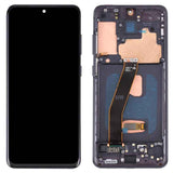 Original Dynamic AMOLED Material LCD Screen and Digitizer Full Assembly with Frame for Samsung Galaxy S20 4G SM-G980, For Samsung Galaxy S20 4G(Frame), For Samsung Galaxy S20 4G, For Samsung Galaxy S20 4G (Original)(Blue)
